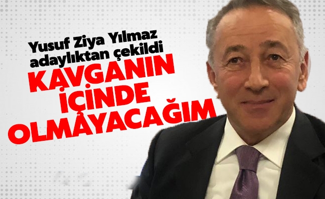 Trabzonspor’da Yusuf Ziya Yılmaz adaylıktan çekildi. “Kavganın içinde olmayacağım”
