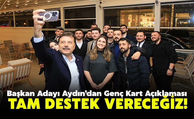 AK Parti Ortahisar Belediye Başkan Adayı Ergin Aydın:  Başarılı Öğrencilerimize Tam Destek Vereceğiz!