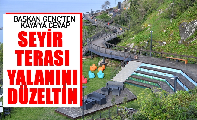 SEYİR TERASI YALANINI DÜZELTİN