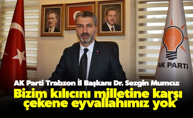 AK Parti Trabzon İl Başkanı Dr. Sezgin Mumcu, 12 Eylül 1980 askeri darbesinin 44. yılına ilişkin yazılı bir basın açıklaması yaptı.