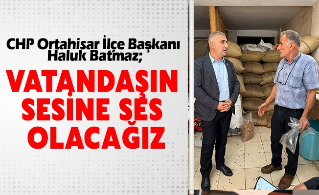 BAŞKAN BATMAZ,  ŞİKAYETLERİ DİNLEDİ