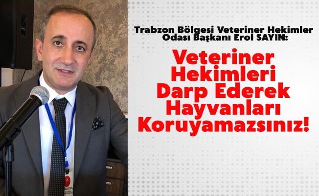 Başkan Sayın: Darp Ederek Hayvanları Koruyamazsınız! 