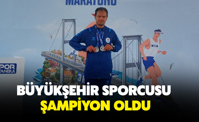 BÜYÜKŞEHİR SPORCUSU ŞAMPİYON OLDU