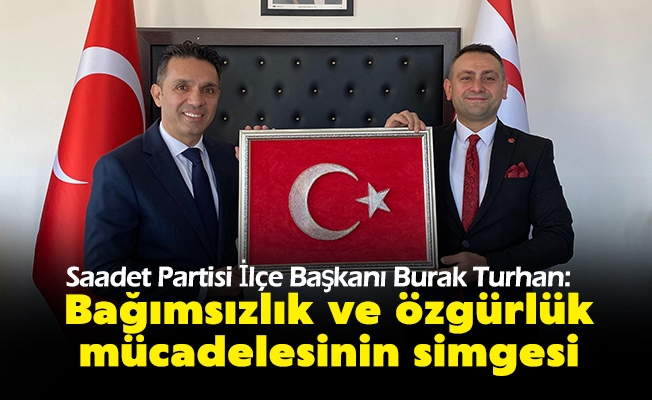 Trabzon Ortahisar Saadet Partisi İlçe Başkanı Burak Turhan, KKTC Trabzon Konsolosu Erek Çağatay'ı ziyaret etti.