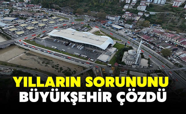 YILLARIN SORUNUNU BÜYÜKŞEHİR ÇÖZDÜ