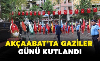 AKÇAABAT’TA GAZİLER GÜNÜ KUTLANDI