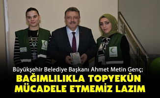 BAŞKAN GENÇ: BAĞIMLILIKLA TOPYEKÛN MÜCADELE ETMEMİZ LAZIM