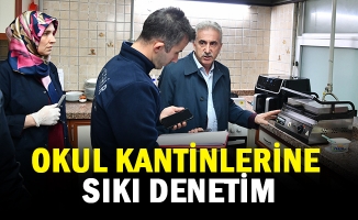 BÜYÜKŞEHİR BELEDİYESİ'NDEN OKUL KANTİNLERİNE SIKI DENETİM