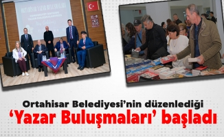 Ortahisar Belediyesi’nin düzenlediği ‘Ortahisar Yazar Buluşmaları’ başladı