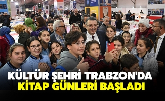 KÜLTÜR ŞEHRİ TRABZON'DA KİTAP GÜNLERİ BAŞLADI