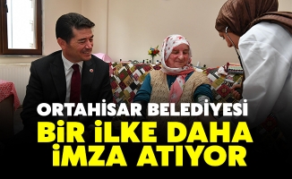 Ortahisar Belediyesi bir ilke daha imza atıyor