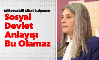 Milletvekili Sibel Suiçmez:  "Engellilere Yönelik Politikalar Yetersiz, Sosyal Devlet Anlayışı Bu Olamaz"