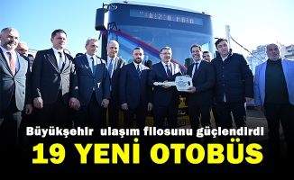 TRABZON'A 19 YENİ OTOBÜS