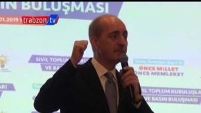 AK Parti Genel Başkan Vekili Numan Kurtulmuş Trabzon'da